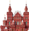 Красне здание с пиками как символ Москвы, где оргинзаован мониторинг МНО у пациентов высокого риска на амбулаторном этапе